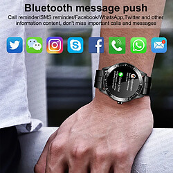 Acheter Universal Smartwatch Hommes Sport Imperméable Imperméable Smartwatch Fréquence cardiaque Pression artérielle Sommeil Fitness Suivi IOS Mobile | Smartwatch (Noir)