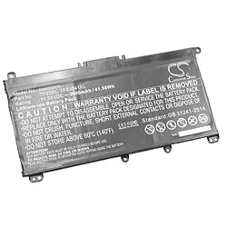 vhbw batterie compatible avec HP Pavilion 15-cc598TX, 15-cc604TX, 15-CC605TX, 15-CC612TX, 15-CC622TX laptop (3600mAh, 11.55V, Li-Ion, noir)