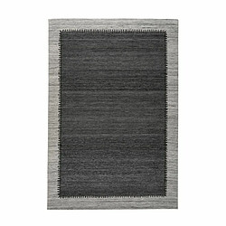 Paris Prix Tapis Imprimé à Poils Courts Phoenix Anthracite 200 x 290 cm