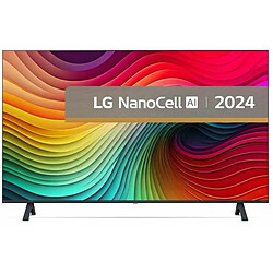 TV intelligente LG 43NANO81T3A 4K Ultra HD 43" HDR HDR10 Direct-LED