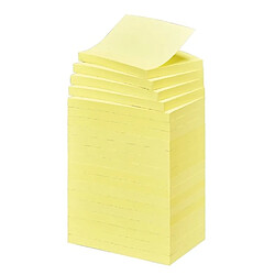 Pack de 16 + 4 Notes Post-it jaune 76 x 127 mm