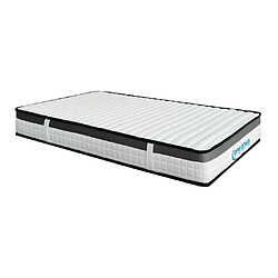 Avis Vente-Unique Ensemble 90 x 190 cm cadre à lattes + matelas mousse mémoire de forme ép.19cm - ORTHOMEMORY de DREAMEA