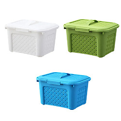 Acheter Panier de rangement tressé en plastique