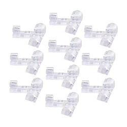 Acheter 40 Pièces Auto-adhésives ClearWire Tie Cable Clips Holder Pour Voiture Dash Cam