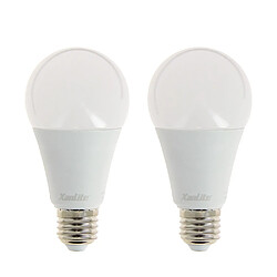 XanLite Lot de 2 ampoules LED A60 - culot E27 - classique