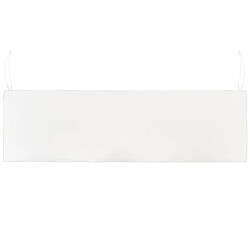 Acheter Beliani Coussin pour banc blanc 169 x 50 cm VIVARA