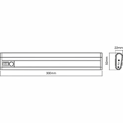 Avis LEDVANCE Luminaire rechargeable Linear LED Mobile Usb 300 - Argent