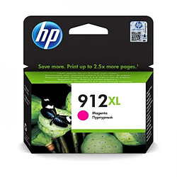 Cartouche d'Encre - Imprimante HP 912XL magenta grande capacité authentique (3YL82AE) pour HP OfficeJet 8010 series/ OfficeJet Pro 8020 seri