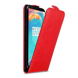 Cadorabo Coque OnePlus 5T Etui en Rouge