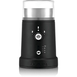 Moulin a café électrique - BODUM - BISTRO 12041-01EURO - A lamelles - Réglable