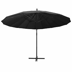 Avis Maison Chic Parasol Jardin | Parasol suspendu Anthracite 3 m Mat en aluminium - GKD40980