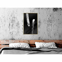 Paris Prix Affiche Murale Encadrée Braking Distance Black 40 x 60 cm Or