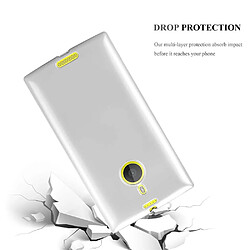 Avis Cadorabo Coque Nokia Lumia 1520 Etui en Argent