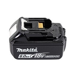 Makita DHP 487 G1J Perceuse-visseuse à percussion sans fil 18 V 40 Nm brushless + 1x Batterie 6,0 Ah + Makpac - sans chargeur