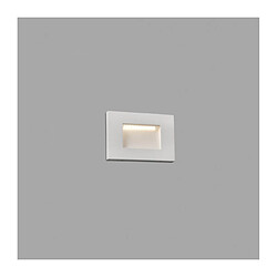 faro Applique encastrée de jardin Spark blanc 1 ampoule 7,5cm