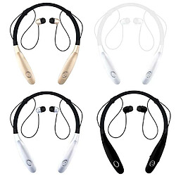 Justgreenbox Sports BT Écouteurs Neckband Casque léger 15H Musique Playtime Réduction du bruit