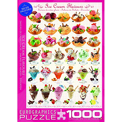 Avis Eurographics ? Puzzle Saveurs de Glaces (1 000 pièces)