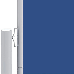 Avis Maison Chic Auvent latéral rétractable de balcon | Store extérieur | Auvent solaire Bleu 220x1200 cm -GKD59383