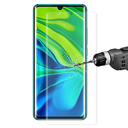 Wewoo Film de verre trempé Pour XIAOMI MI CC9 Pro / MI Note 10 Global 0.26mm 9H 3D Explosif anti-déflagrant de cintré thermiquement en plein écran Transparent