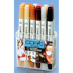 Avis Copic Ciao Lot de 12 marqueurs Ton chairs