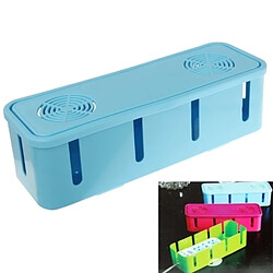 Wewoo Boîte d'organisateur de stockage de prise de bobinier de fil d'alimentation électrique, taille: 265 x 88 x 75mm 