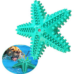 Jouet couineur pour chien en forme d'étoile de mer indestructible, jouet à mâcher pour chiens de petite à moyenne taille, grands chiens, chiots, jouet de nettoyage dentaire