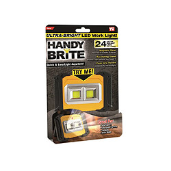 VENTEO HANDY BRITE - Projecteur LED Rechargeable 4 positions 3x AA 500 LM pour Camping, Chantier, Garage, Atelier