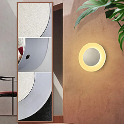 ZMH LED Wall Light Indoor Modern Wall 16cm 6.8W Warm White Hallway Light Stairs pas cher