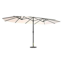 Acheter Concept Usine Parasol double 2,7 x 4,6m écru VENICE