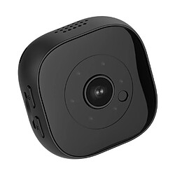 Wewoo H9 Mini HD 1280 x 720P Caméra de surveillance WiFi intelligente grand angle portable de 120 degréssupporte la vision nocturne infrarouge et l&39enregistrement avec détection de mouvement et locale et enregistrement en boucle de 10 à 20 m et carte Micro SD