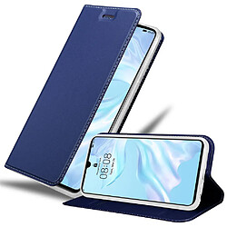 Cadorabo Coque Huawei P30 Etui en Bleu