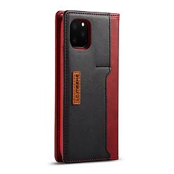 Avis Wewoo Coque Pour iPhone 11 Pro LC.IMEEKE LC-001 Séries PU + TPU Etui en cuir à rabat dépoli horizontal avec support et fente carte Rouge