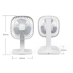 Universal Ventilateur de bureau grand angle réglable éolien pliant USB ventilateur rechargeable faible bruit été frais bureau chambre à coucher | gadget USB