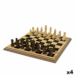 Color Baby Jeu d'Échecs Colorbaby Bois (4 Unités)