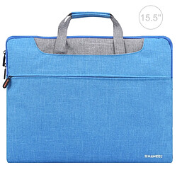 Wewoo Sacoche ordinateur 15.6 pouces Zipper Shoulder Handheld Laptop Bag, Pour MacBook, Samsung, Lenovo, Sony, Dell Alienware, CHUWI, ASUS, HP, ordinateurs portables de 15,6 pouces & moins bleu