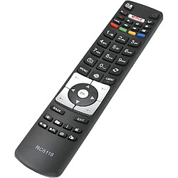 SANAG Rc5118 Telecommande De Remplacement Pour Finlux Tv 32-Ffa-5615 32-Ffa-5650 32Hpd274Bt 40-Ffa-5511 43-Ffa-5615 43Fua-8050 48Uxe304B-P 55Ut3Ec320St 55Ut3Ec320S-T 65Ut3E249Bt Fin55Smartbk P50D300