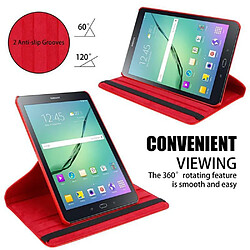 Cadorabo Coque Samsung Galaxy Tab S2 (8 Zoll) Etui en Rouge pas cher