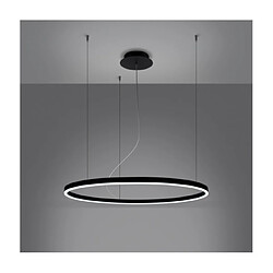 Avis Luminaire Center Suspension LED Oda Aluminium Noir