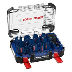 Coffret sciestrépans Bosch Expert Construction Material pas cher