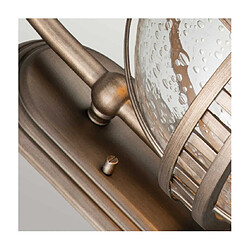 Acheter Elstead Lighting Applique murale extérieur Kichler Aluminium,laiton,verre grainé transparent Bronze bruni