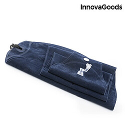 Avis Totalcadeau Oreiller de voyage gonflable avec support pour sièges - Coussin confortable pour voiture, avion, car pas cher