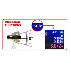 Acheter Metrica - Télémètre laser Flash Double LASER INCLIGRAD 50 m - 61114