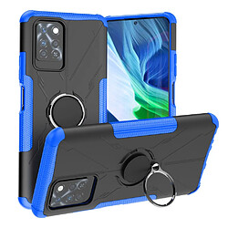 Coque en TPU anti-chocs avec béquille pour votre Infinix Note 10 Pro - bleu