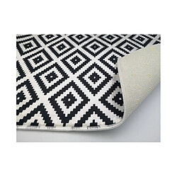 Avis Mani Textile Tapis Black&White Carreaux