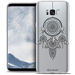 Caseink Coque Housse Etui Samsung Galaxy S8+/ Plus (G955) [Crystal Gel HD Collection Dreamy Design Attrape Rêves NB - Souple - Ultra Fin - Imprimé en France]