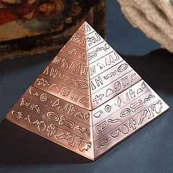 Universal Classique Vintage Egyptien Métal Gravé Pyramide avec Boîte Cendrier Décoration Maison Cadeaux Bureau Artisanat Raffiné Accessoires de Fumage | Cendrier pas cher