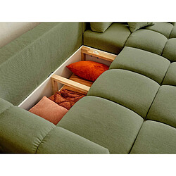 Avis Lisa Design Crocus - canapé d'angle réversible - 4 places - convertible avec coffre - en tissu