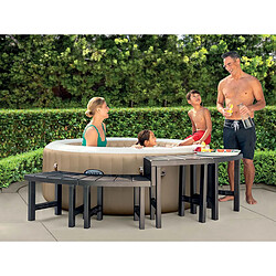 Entourage 4 pièces pour spa gonflable PureSpa rond 4 places - Intex