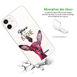 Avis Coque iPhone 12 mini souple transparente Yeux De Biche Motif Ecriture Tendance Evetane