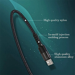 Avis Cables X2 USB / Type-C Charge Rapide 3A Nylon Renforce Noir 1m Pour Smartphone Xiaomi / Oppo / Vivo / Realme / Pixel Little Boutik®